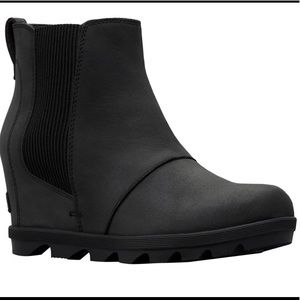 Sorel Joan Of Arctic Wedge II Chelsea, Black, 5